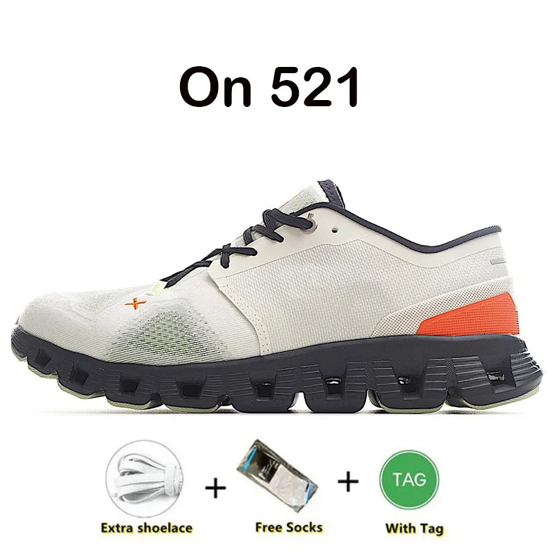 2024 Hombres Mujeres zapatillas para correr x3 Designer zapatillas de deporte transpirable x 3 turno Triple blanco blanco rosa a