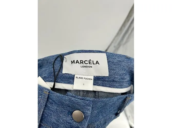 Autre Marque MARCELA LONDON Pantalón T.Lino Internacional S Azul 