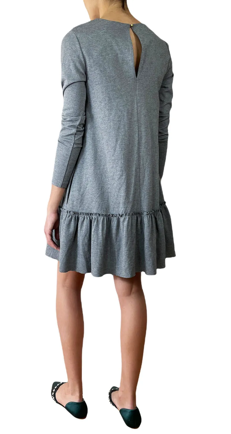 BANANA REPUBLIC Vestido Gris Vuelos