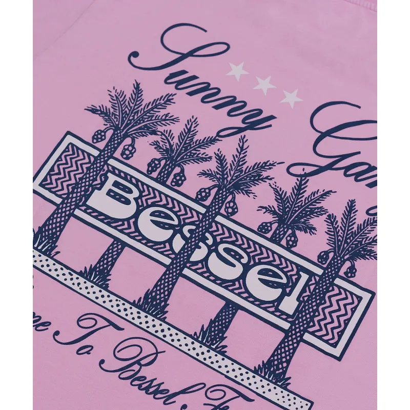 BESSEL WELCOME TEE PINK