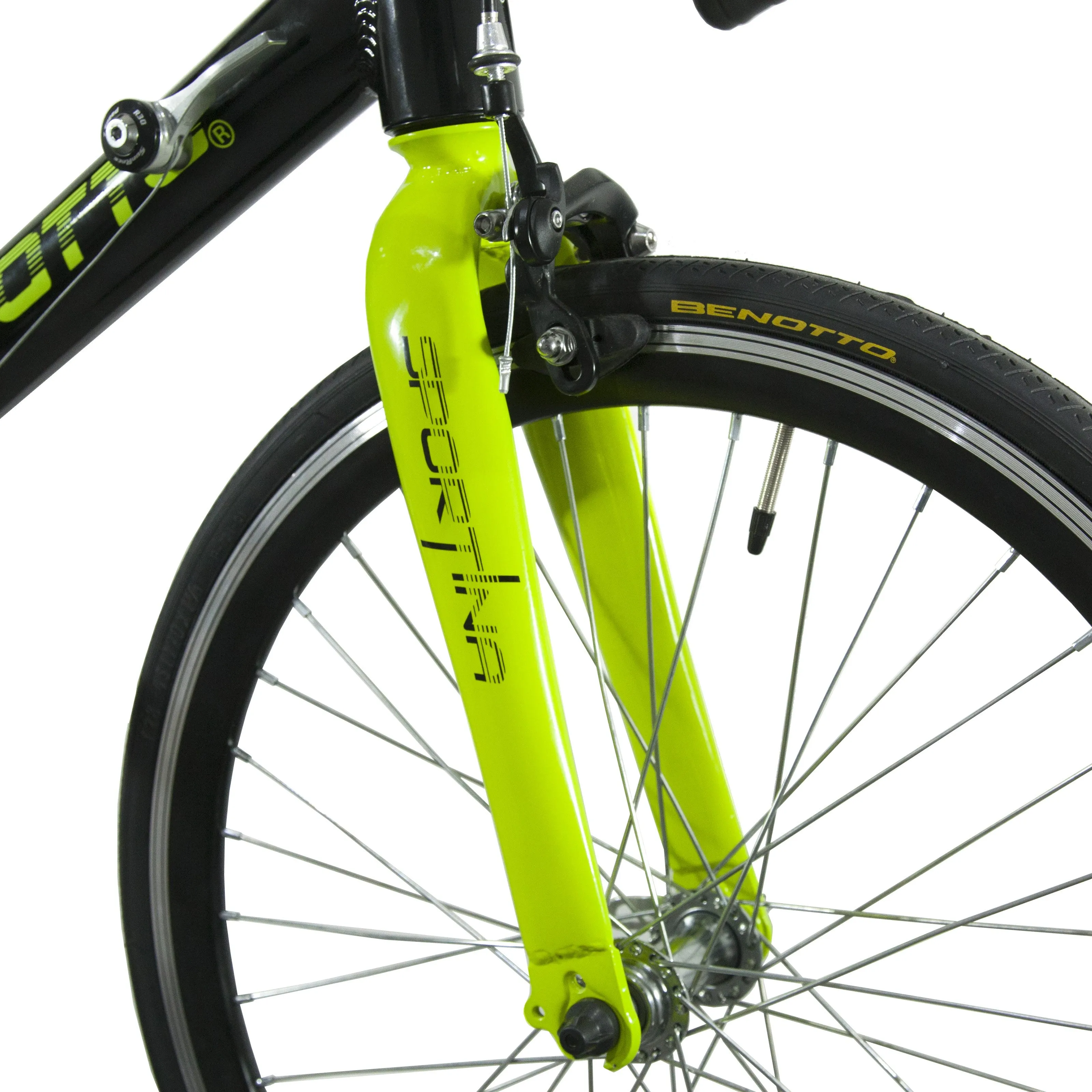 Bicicleta BENOTTO Ruta SPORTINA R20 14V. Frenos Carrera Aluminio Negro/Verde Talla:UN