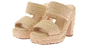 BOTTEGA VENETA Sandalias T.EU 37 Tela Beige 