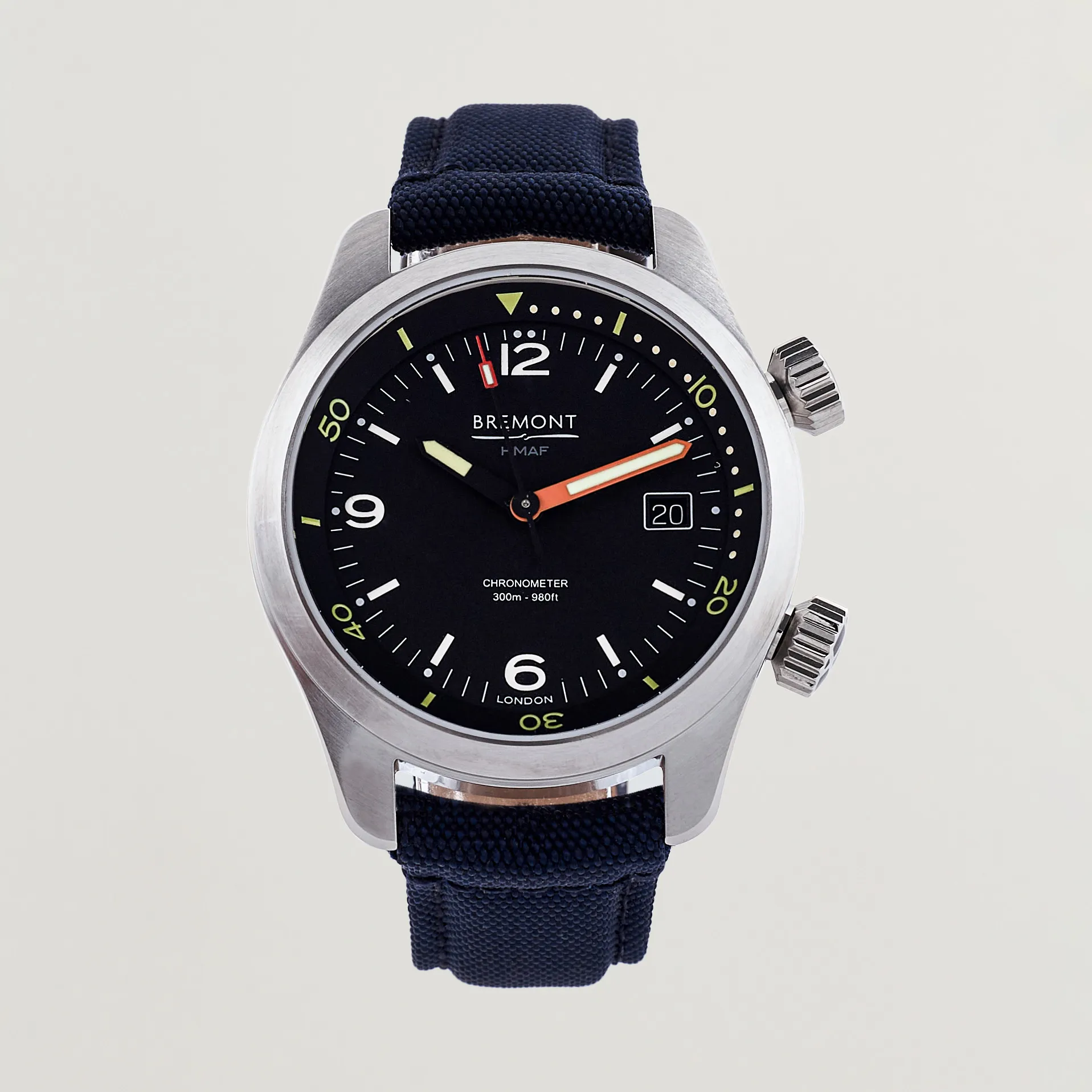 Bremont Argonaut 42mm Navy Nato Strap