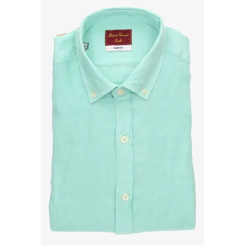 Camisa verde agua