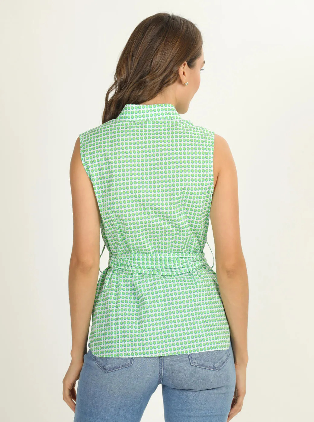 Camisa verde Ananya