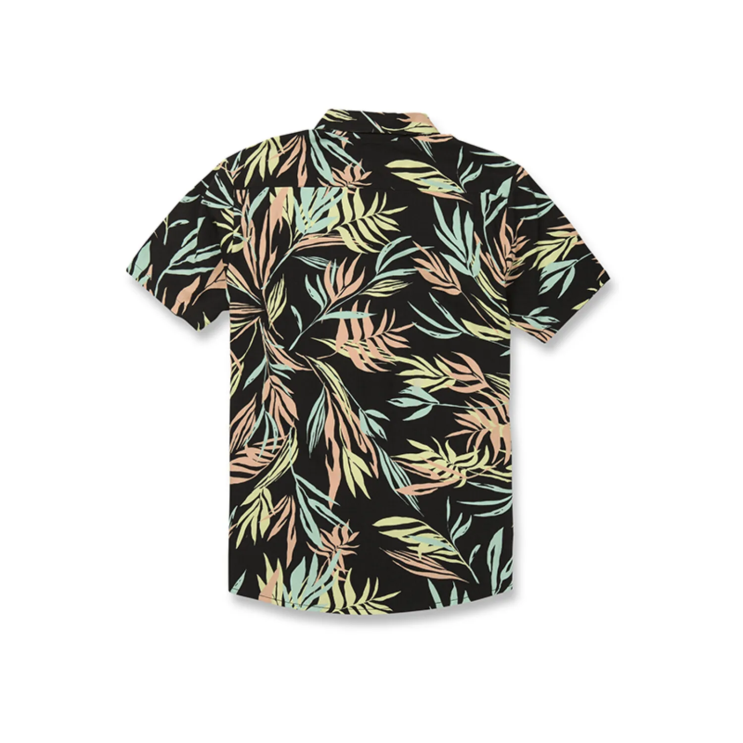 Camisa Volcom Bleeding Leaf - Negro
