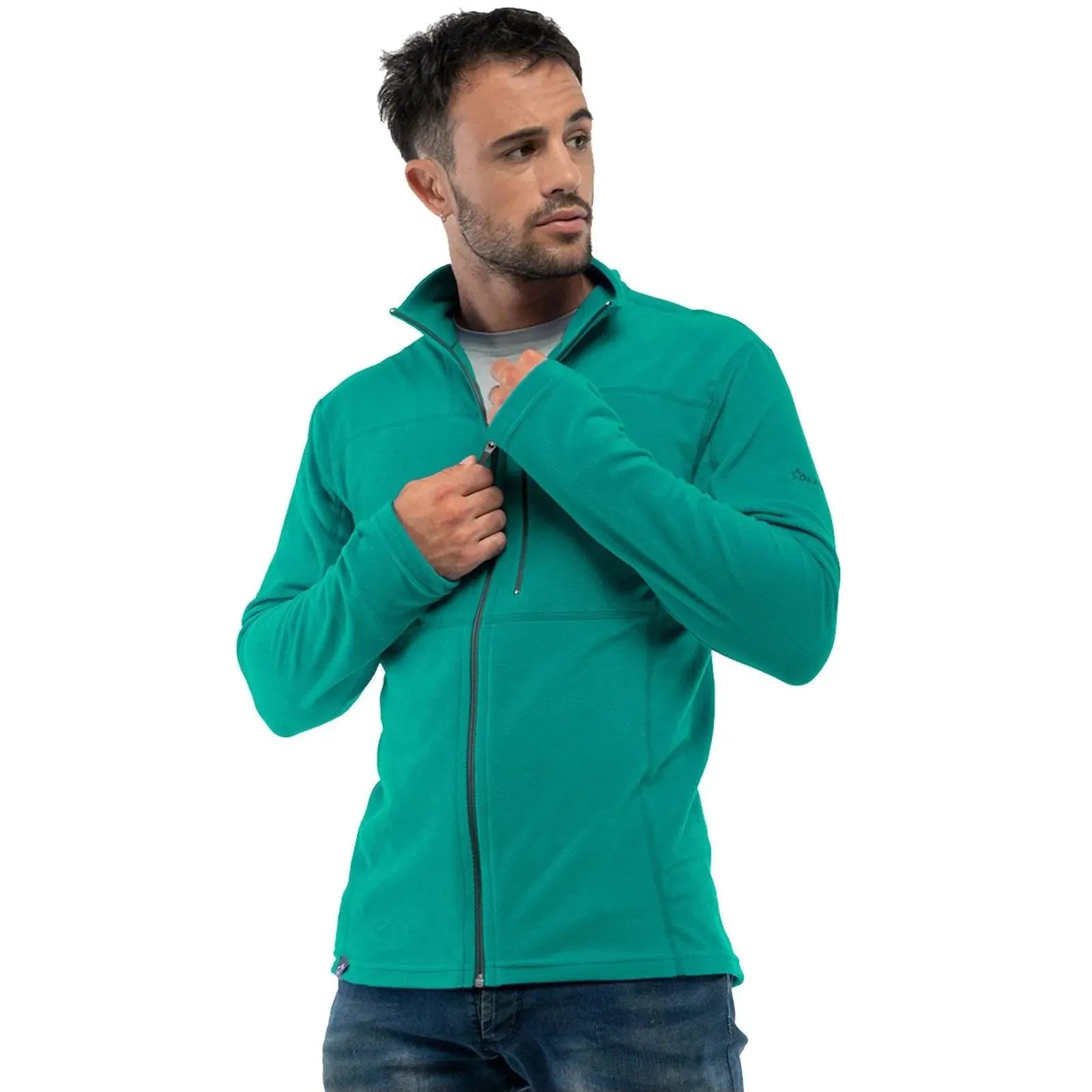 Campera Alaska Junin Verde Agua Bizancio