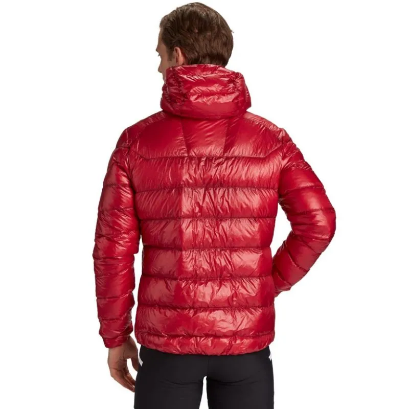 Chaqueta NORDISK Chaqueta con capucha de plumón ultraligera Stoke M para hombre (Red Dahlia)