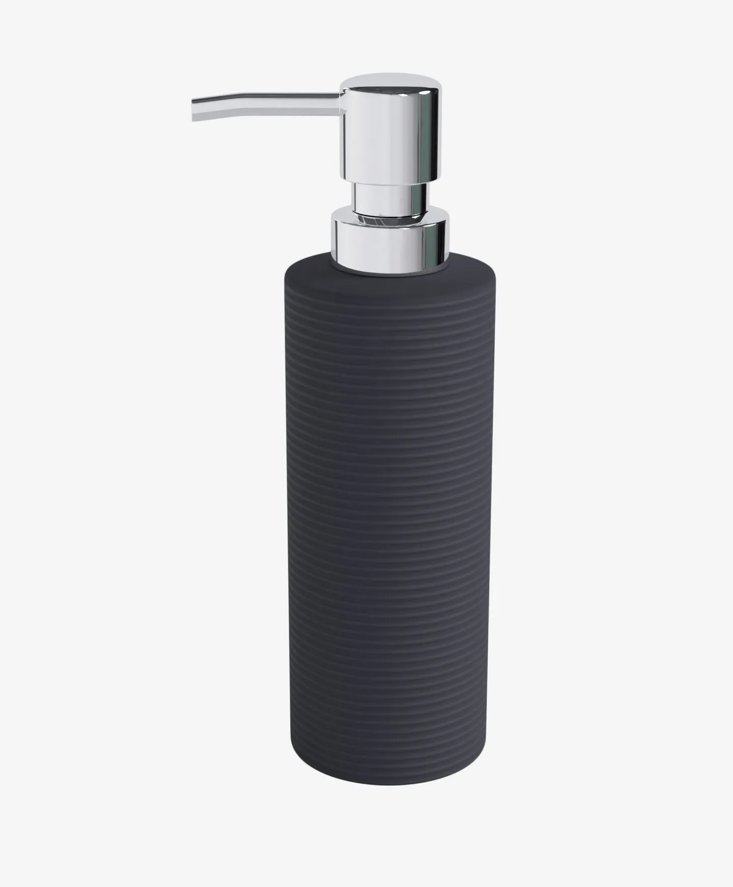 Dispensador de jabón gris
