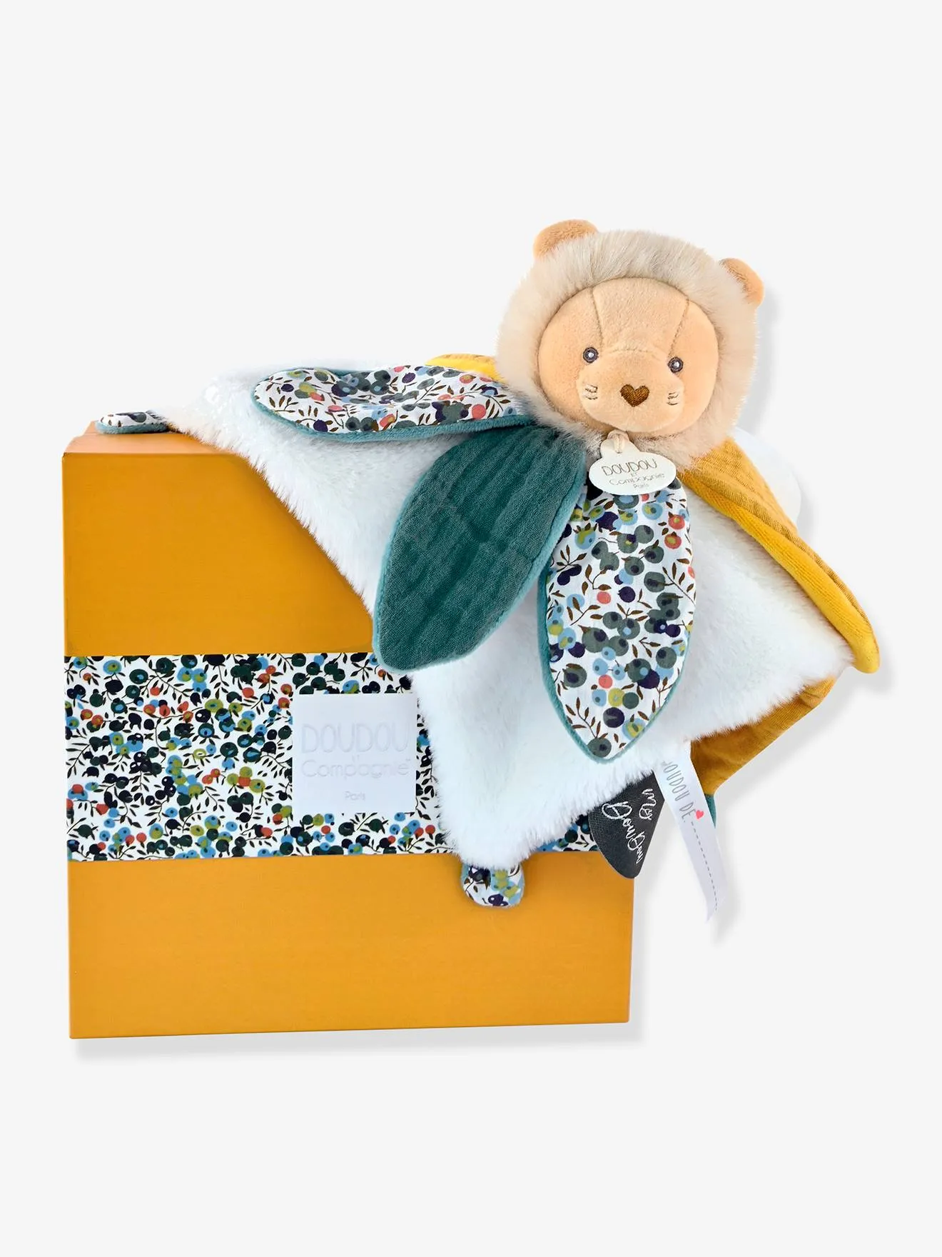 Doudou pétalo 27 cm Boh'aime - DOUDOU ET COMPAGNIE