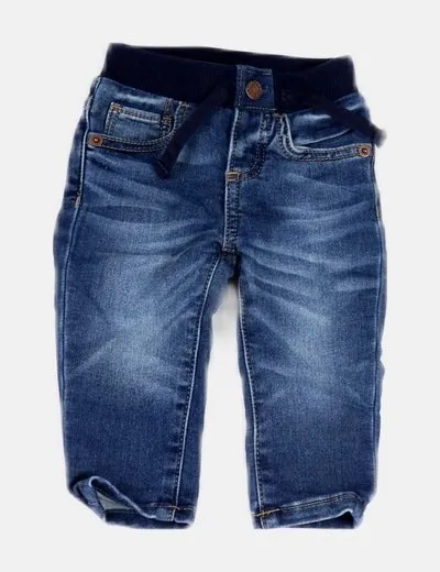 GAP Pantalón azul denim baggy