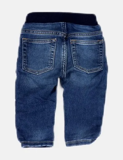 GAP Pantalón azul denim baggy