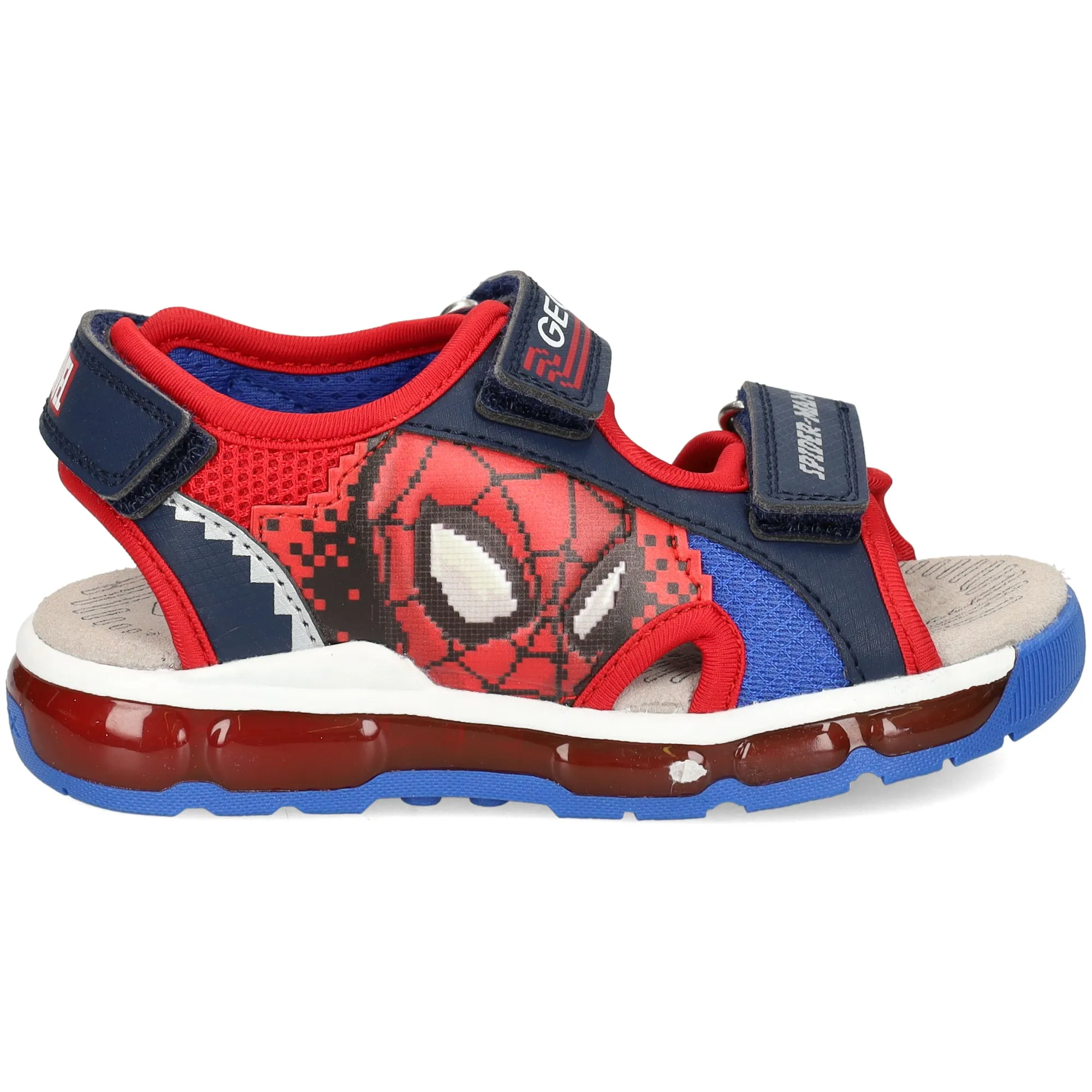 GEOX Sandalias y chanclas de niño C0735 NAVY/RED