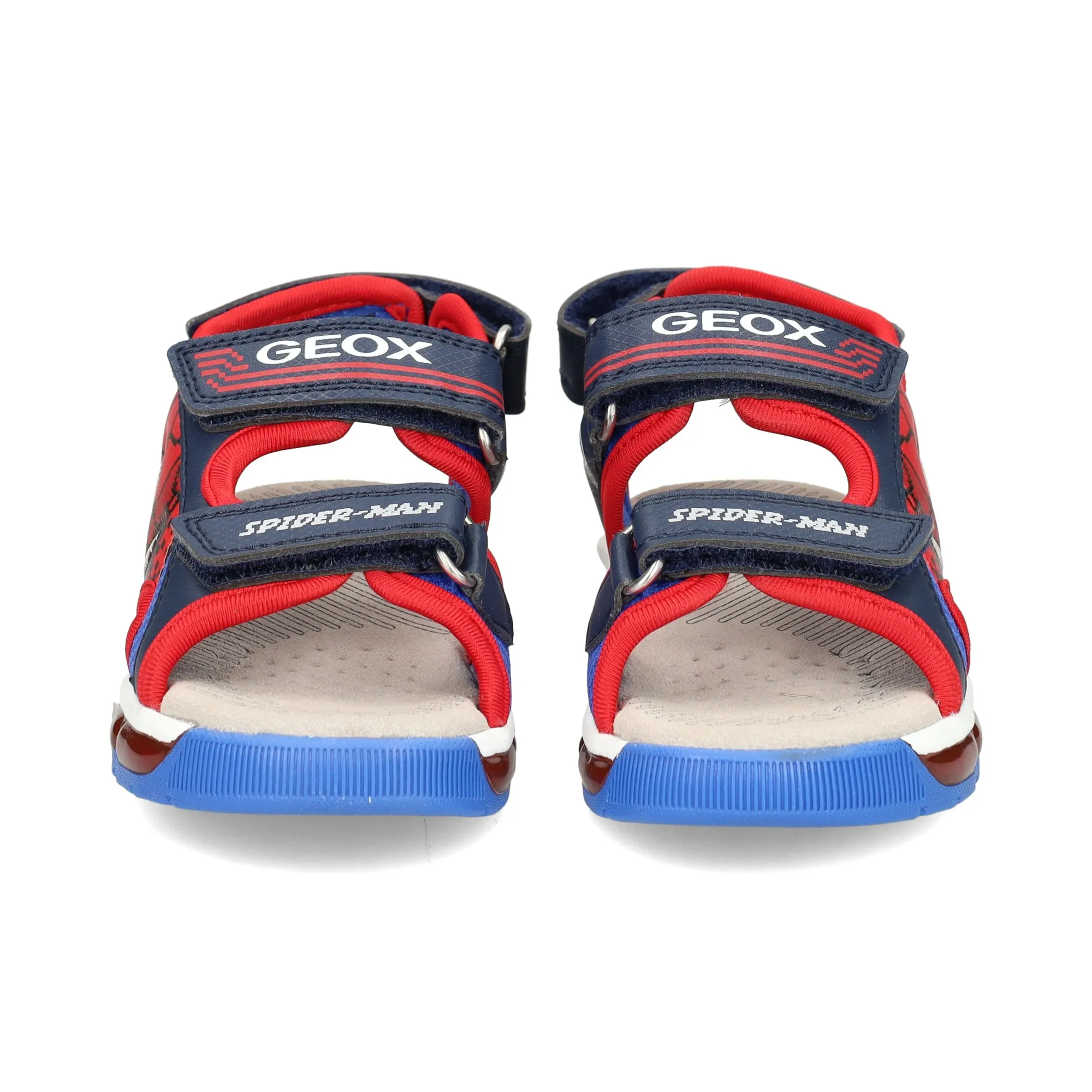 GEOX Sandalias y chanclas de niño C0735 NAVY/RED