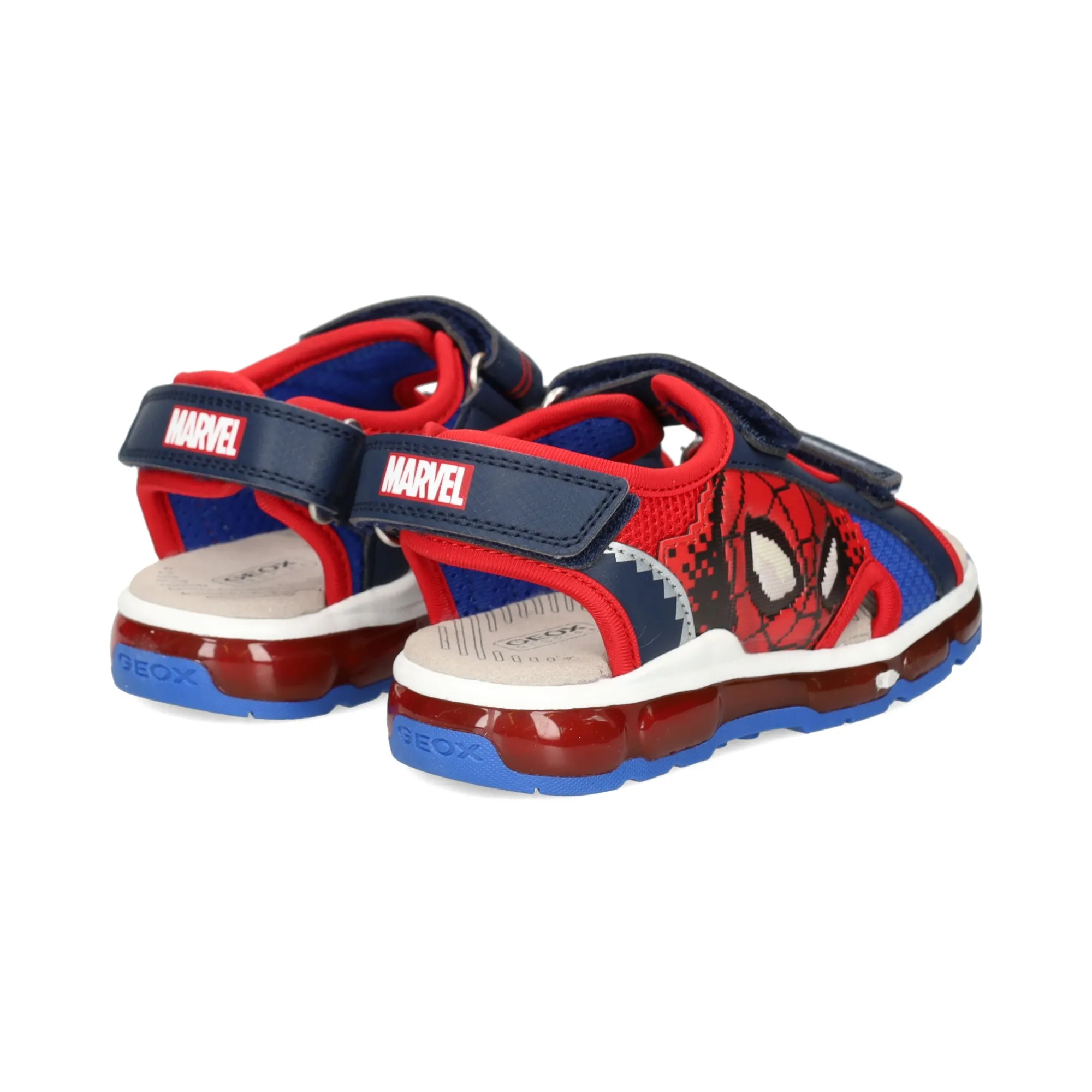 GEOX Sandalias y chanclas de niño C0735 NAVY/RED