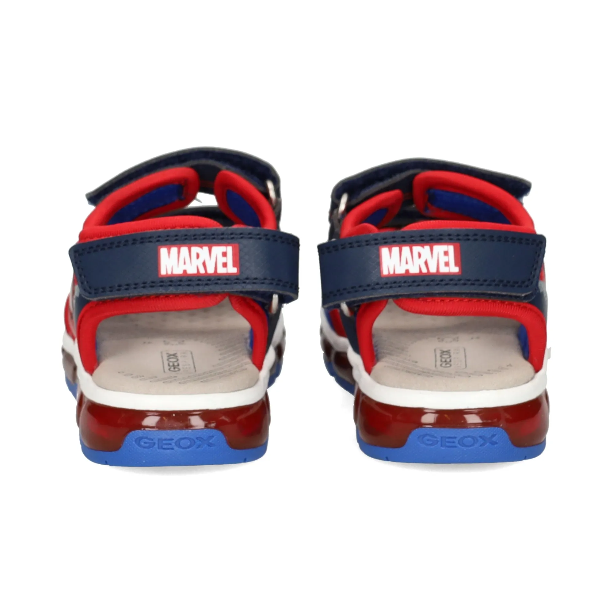 GEOX Sandalias y chanclas de niño C0735 NAVY/RED