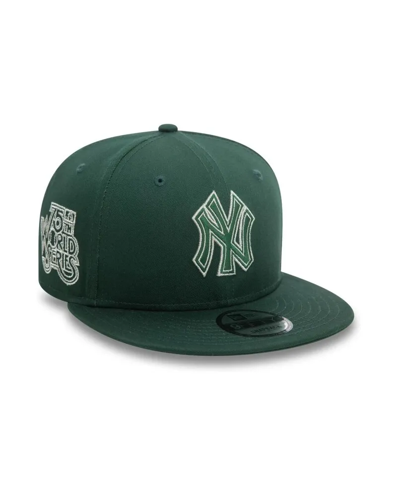 Gorra new era verde yankees metallic outlined 9fifty neyyan