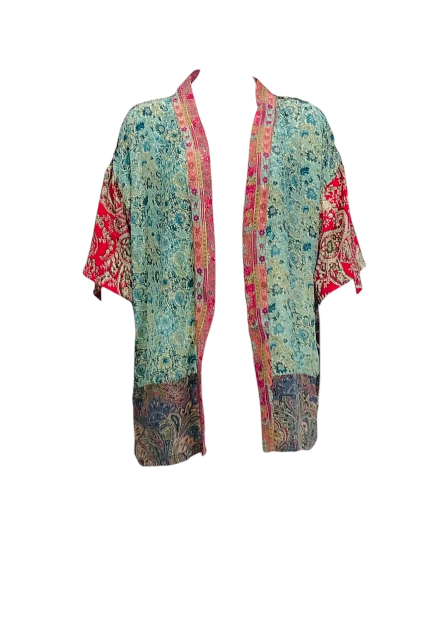 KIMONO BLANCO/AZUL