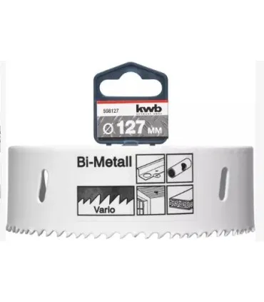 KWB Acc. Corona HSS BIM 8% Cobalto para metal y inox D.127mm