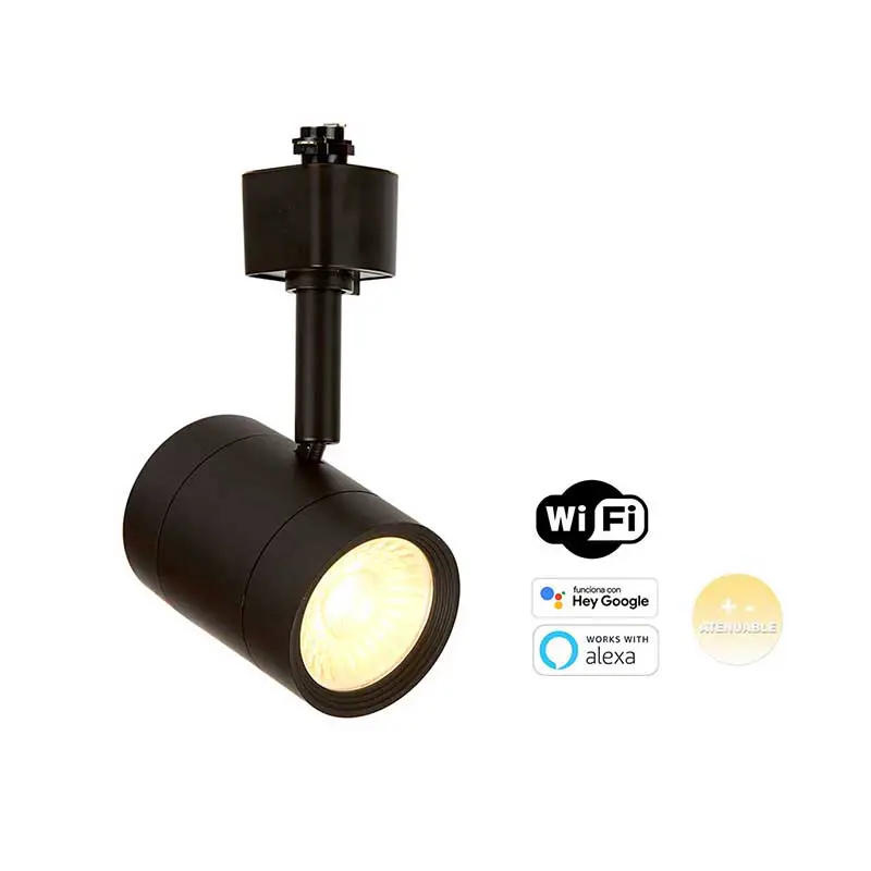 Lámpara de Riel LED Smart Interior Tecnolite Halley Wifi 7W