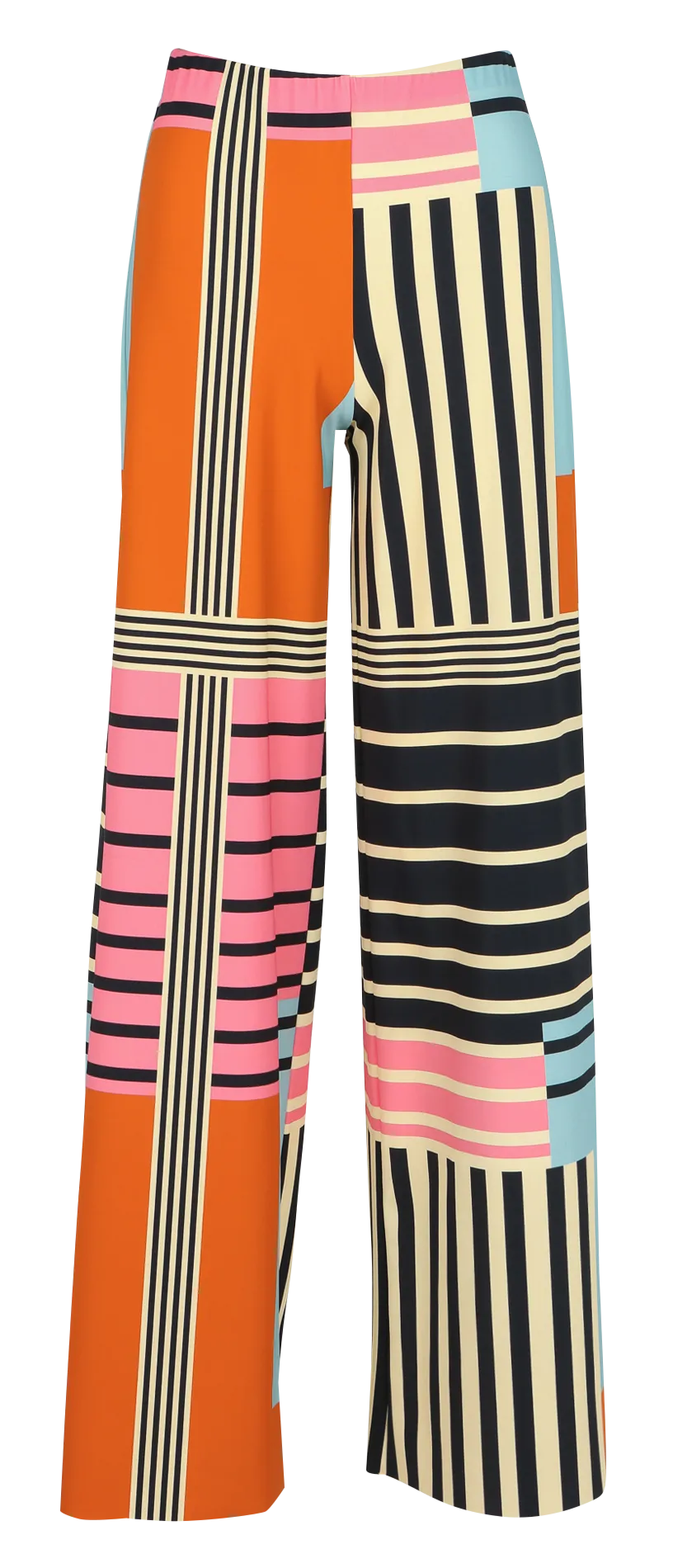 MAX&Co. MOZIONE - Pantalón ancho estampado en multicolor