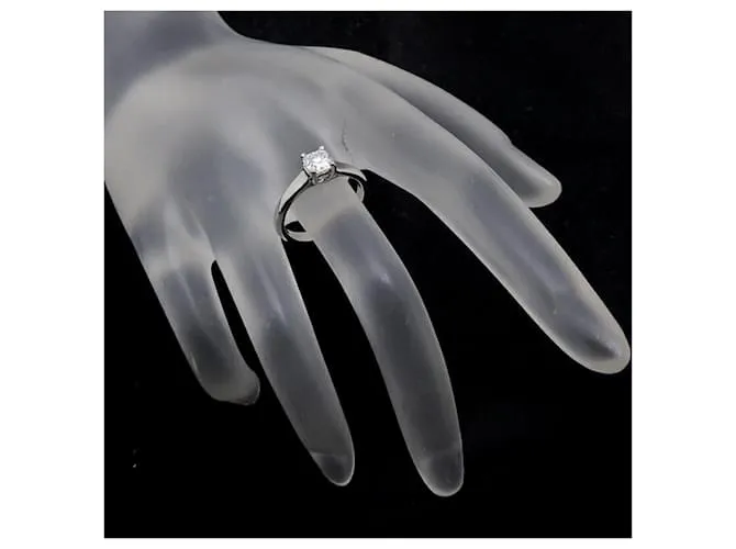 Otras joyas Tiffany & Co Anillo Tiffany Lucida para mujeres en platino 950 con diamante de 0,49 ct 