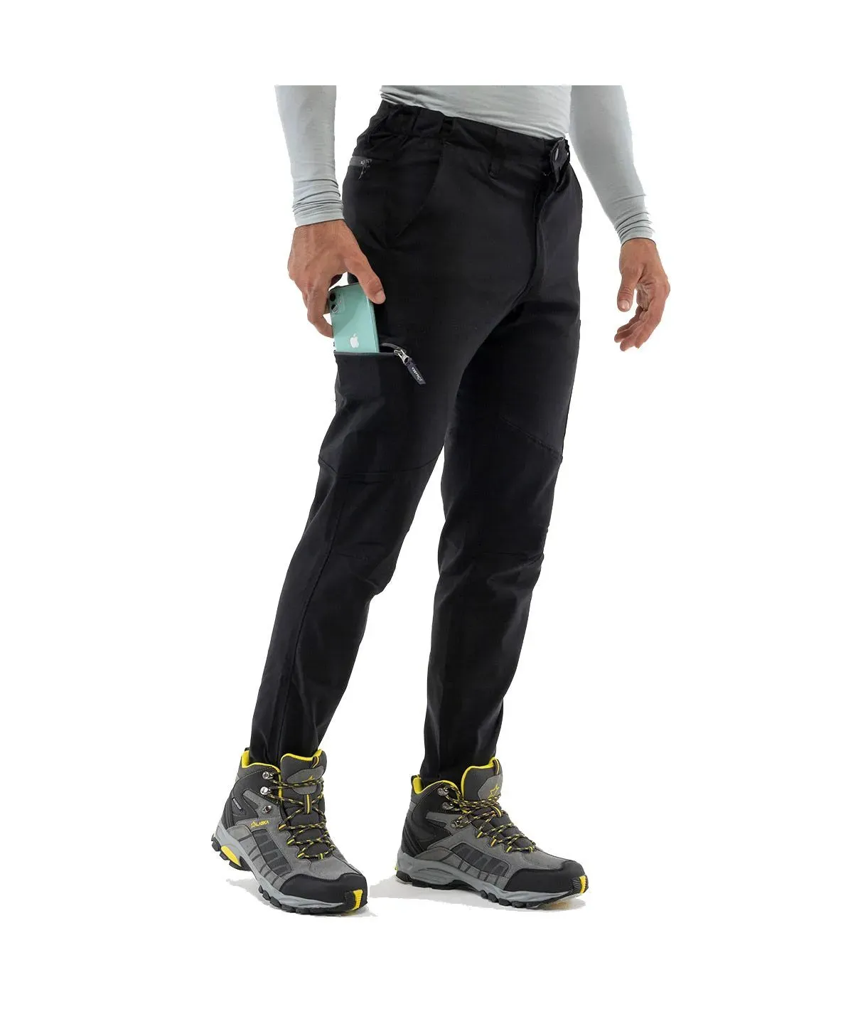 Pantalon Cargo Alaska Domuyo Trekking Negro