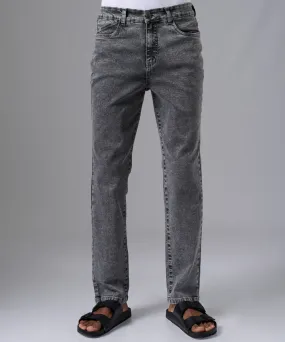 PANTALON DENIM SLIM FIT GRIS PV25