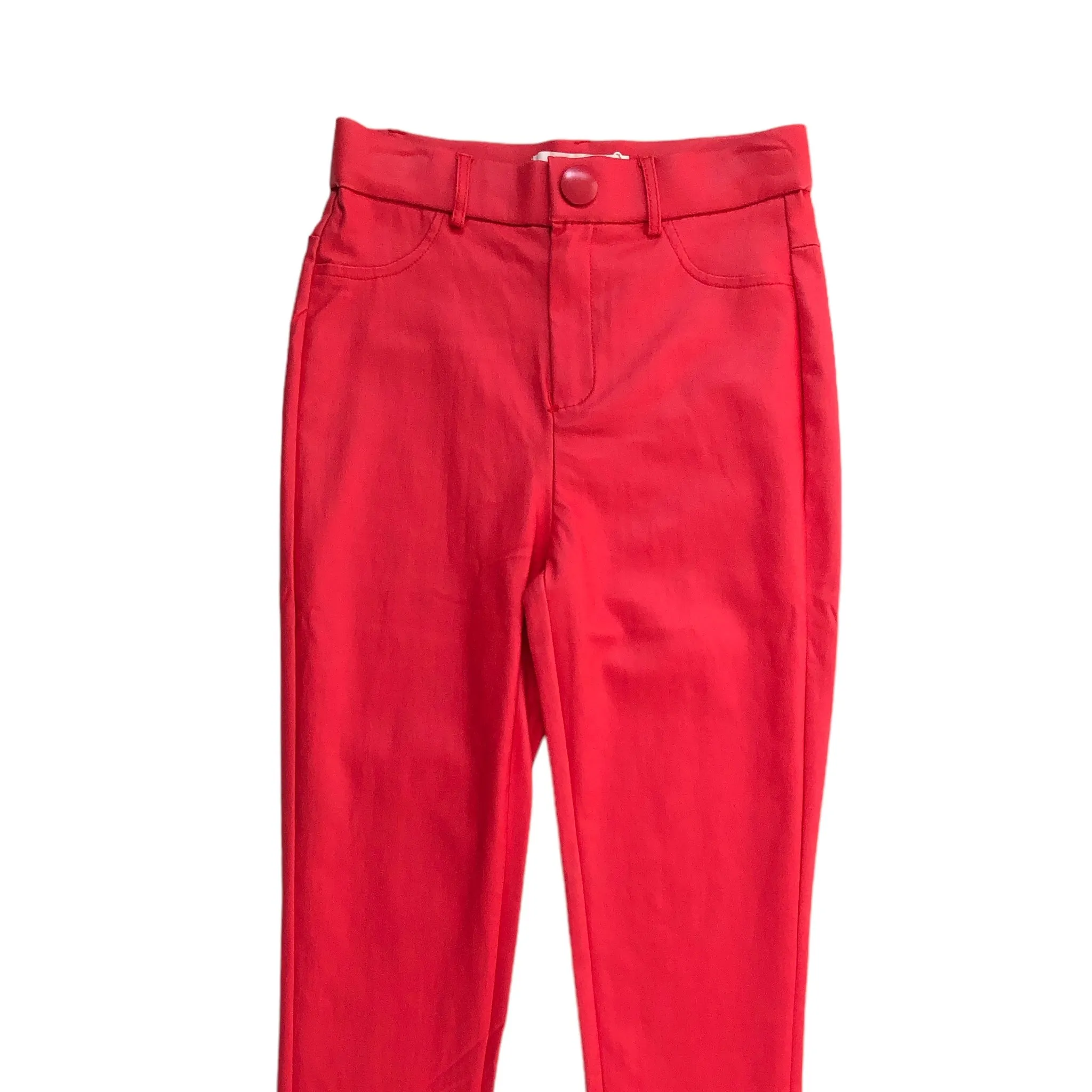 Pantalón Ajustados Rojos Efecto Piel LC