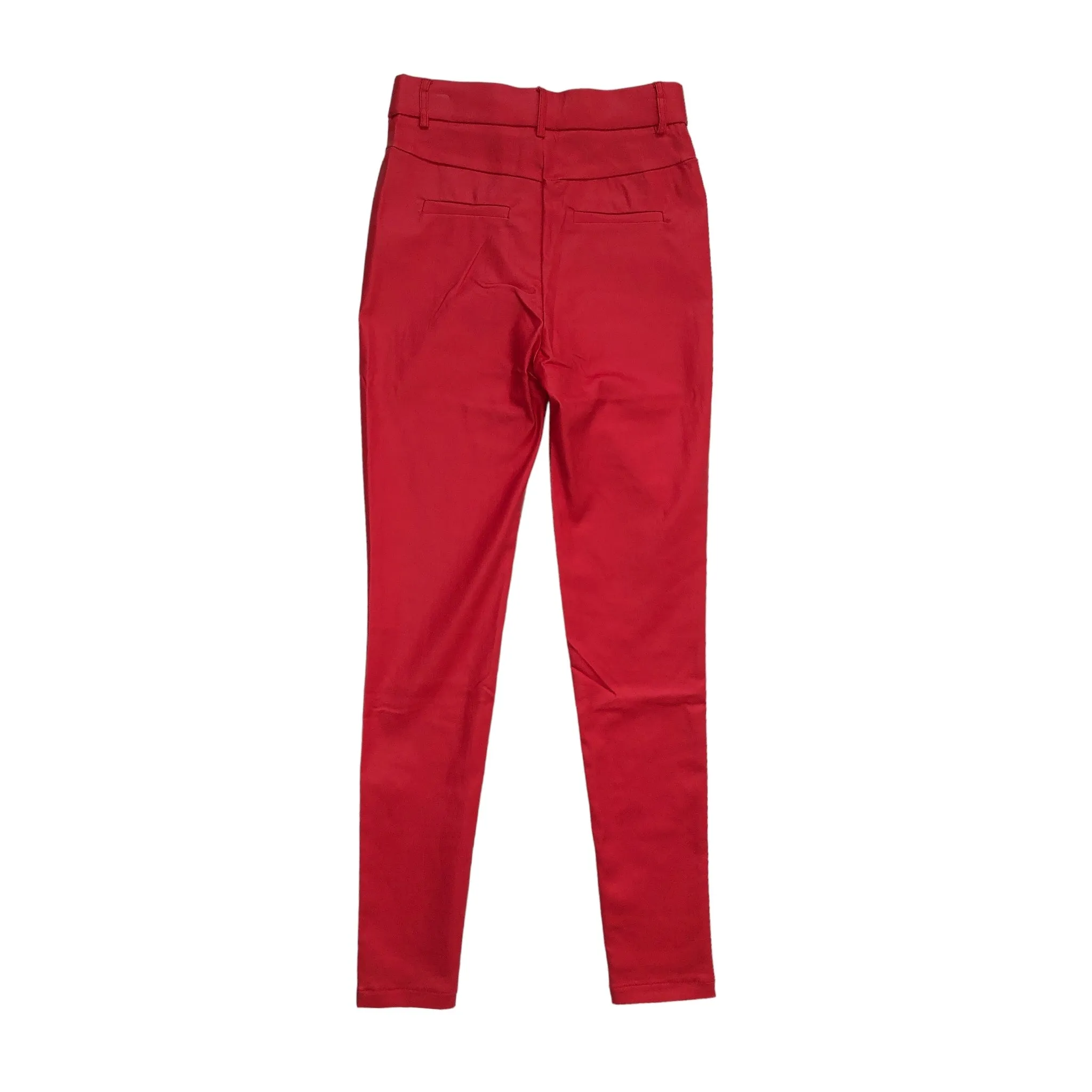 Pantalón Ajustados Rojos Efecto Piel LC