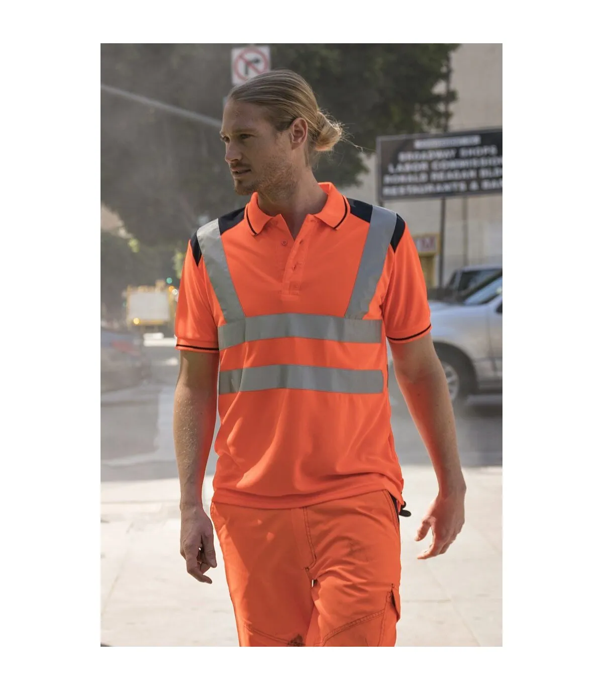 Polo de Alta Visibilidad Guard+ m/corta de Payperwear