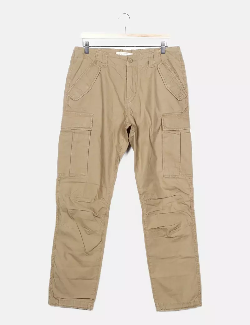 Primark Pantalón cargo verde