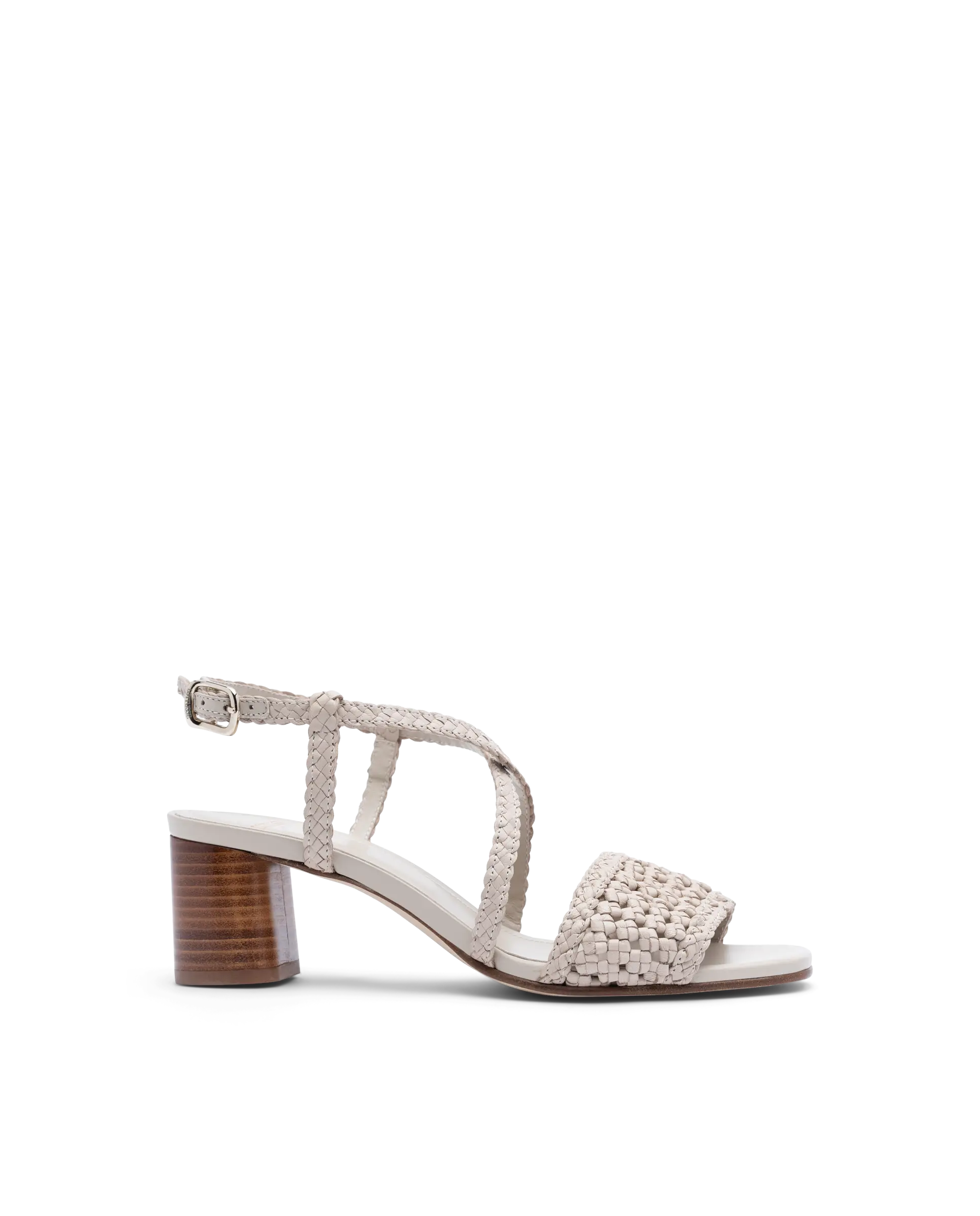 Sandalias Summer Blanco Roto  Trenzadas