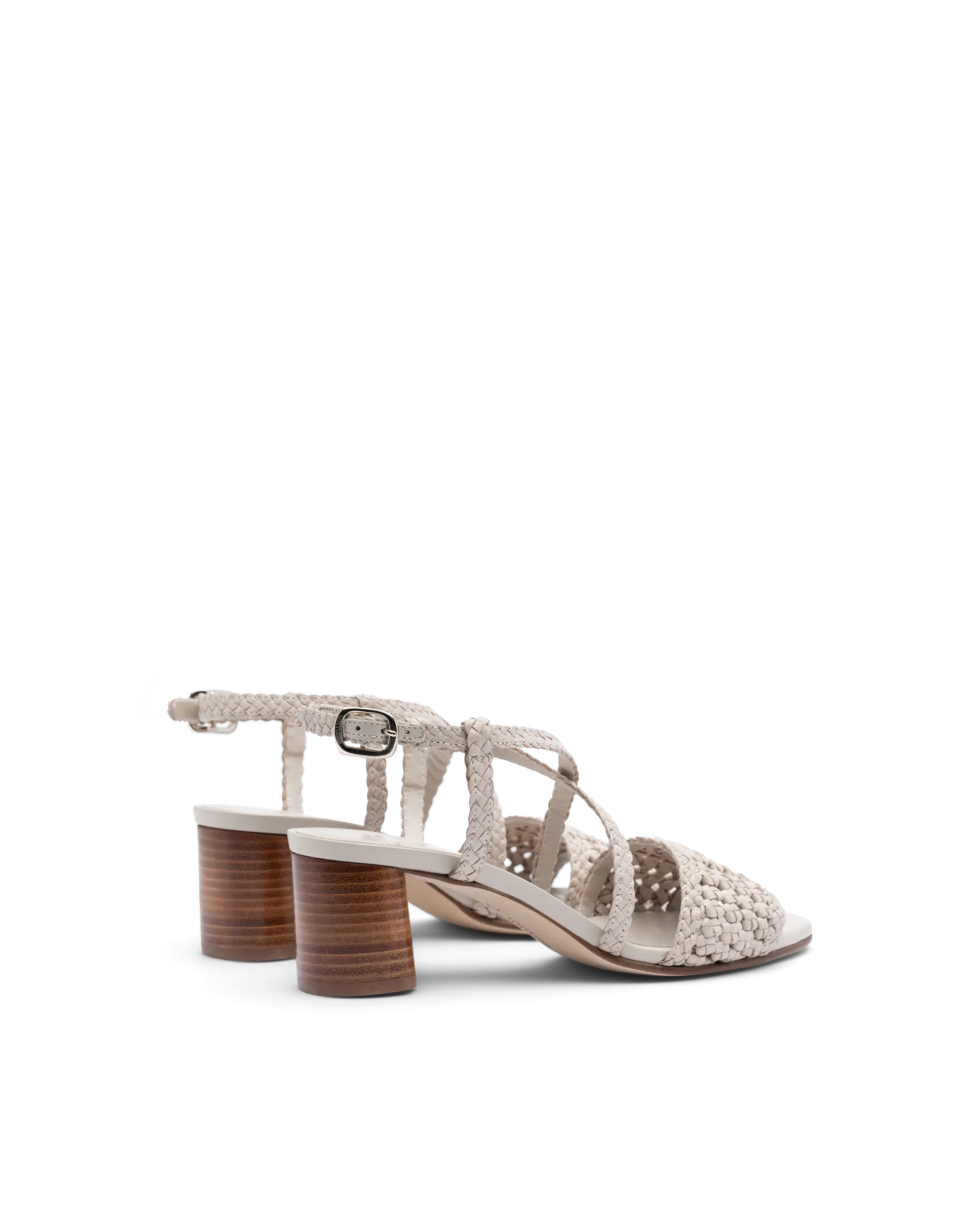 Sandalias Summer Blanco Roto  Trenzadas