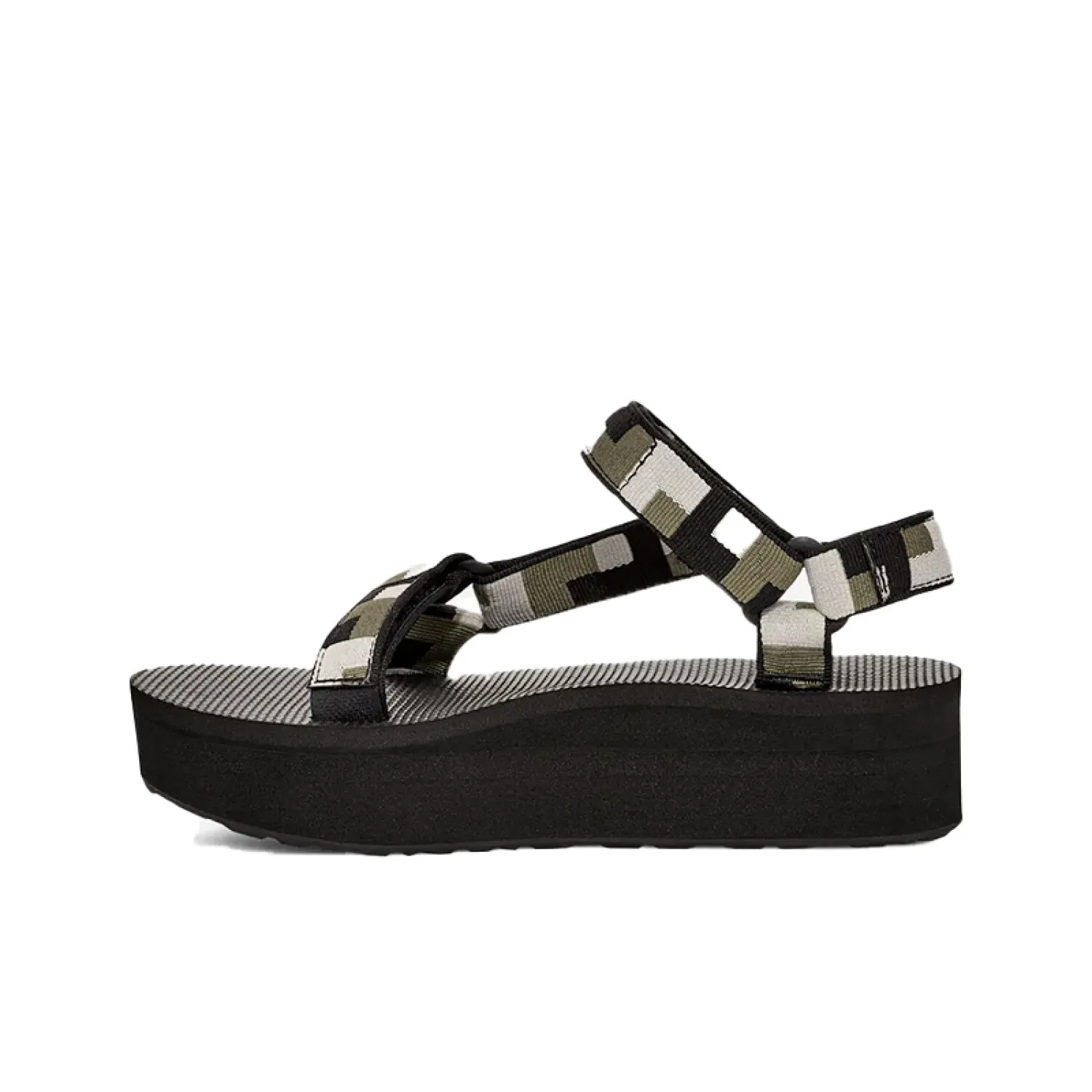 Sandalias Teva Platform Universal - Retro Shapes Black