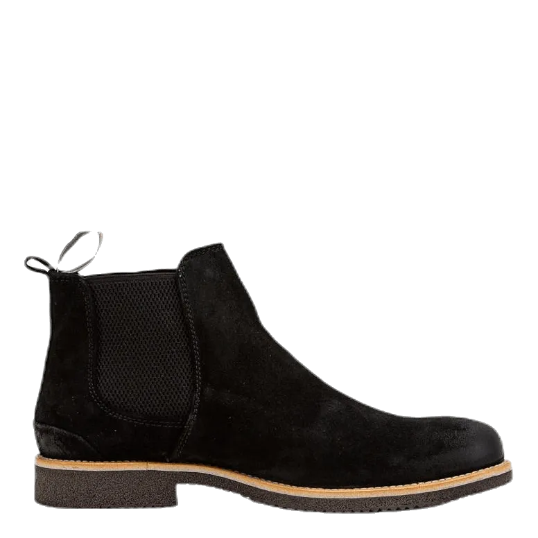 Sneaky Steve Torpid Suede Shoe Black