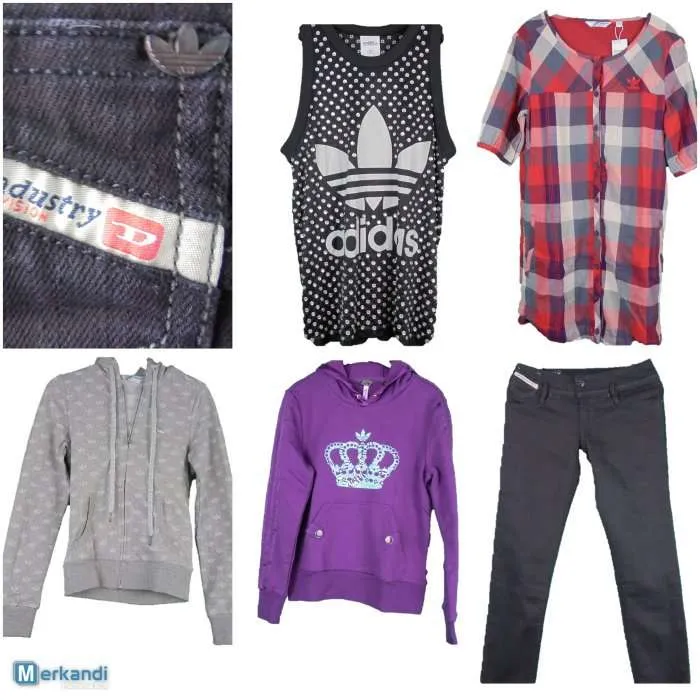 Stock de Ropa deportiva Adidas Mix - Sudaderas con capucha, camisetas, polos y más