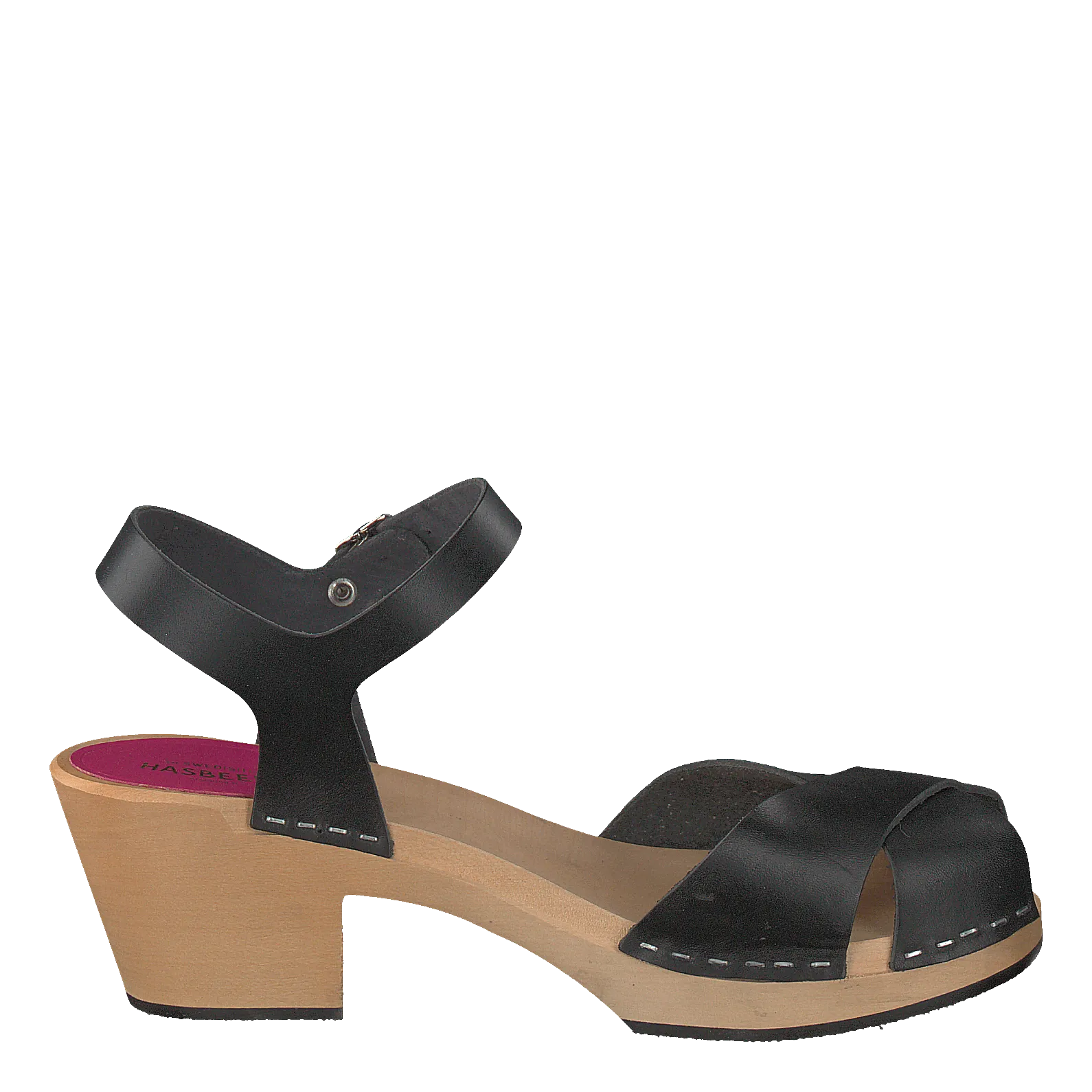 Swedish Hasbeens zapatos Mirja Black