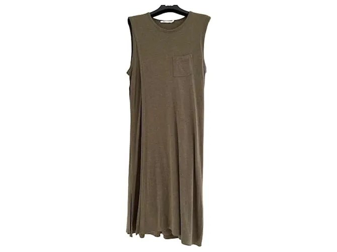 T By Alexander Wang Vestidos Verde oscuro 