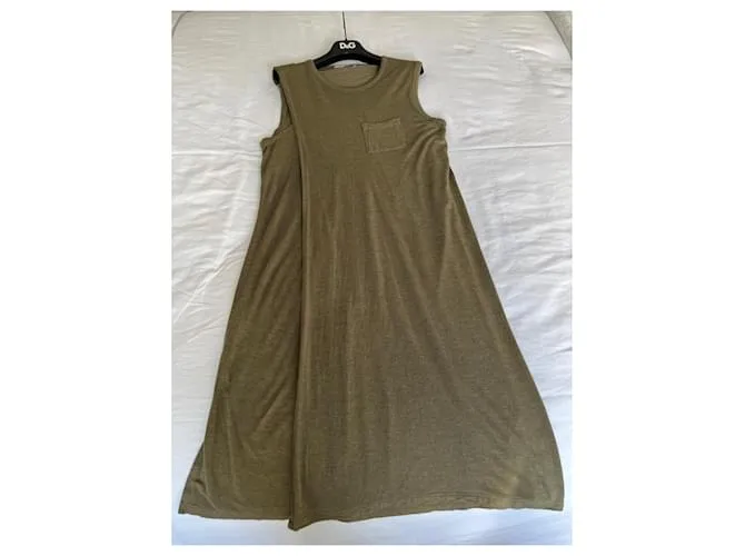 T By Alexander Wang Vestidos Verde oscuro 