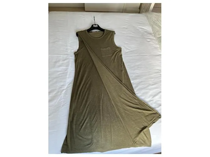 T By Alexander Wang Vestidos Verde oscuro 