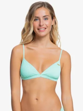 Top de bikini triangular ROXY una pieza para Mujer Mind Of Freedom BROOK GREEN (gcf0) Ref. ERJX304402 verde agua