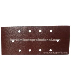 VIRUTEX jgo.hojas 81x166 gno.120 perf.(paq.50u)