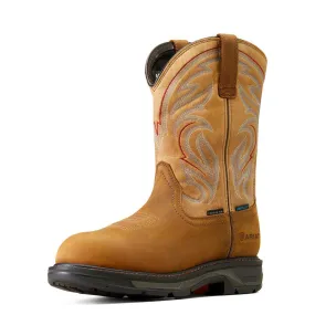 WorkHog XT Waterproof Carbon Toe Work Boot Distressed Brown
