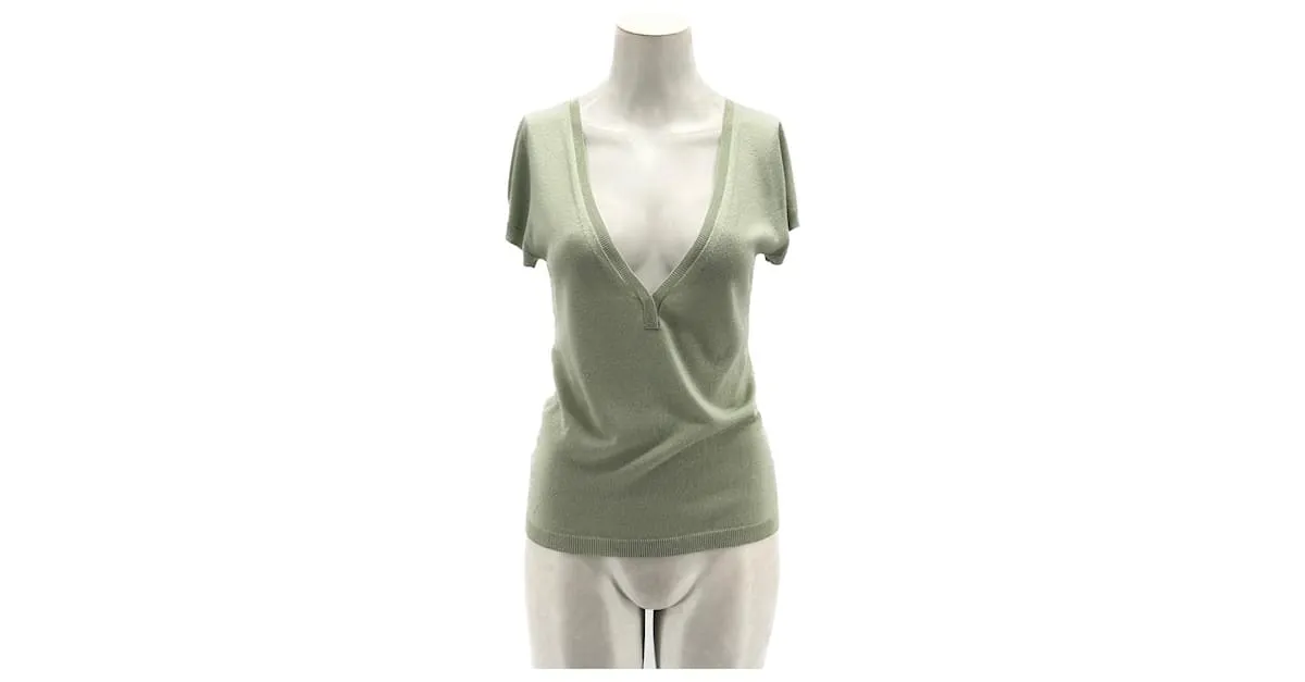 ZADIG & VOLTAIRE Tops Camiseta.0-5 2 Seda Verde 