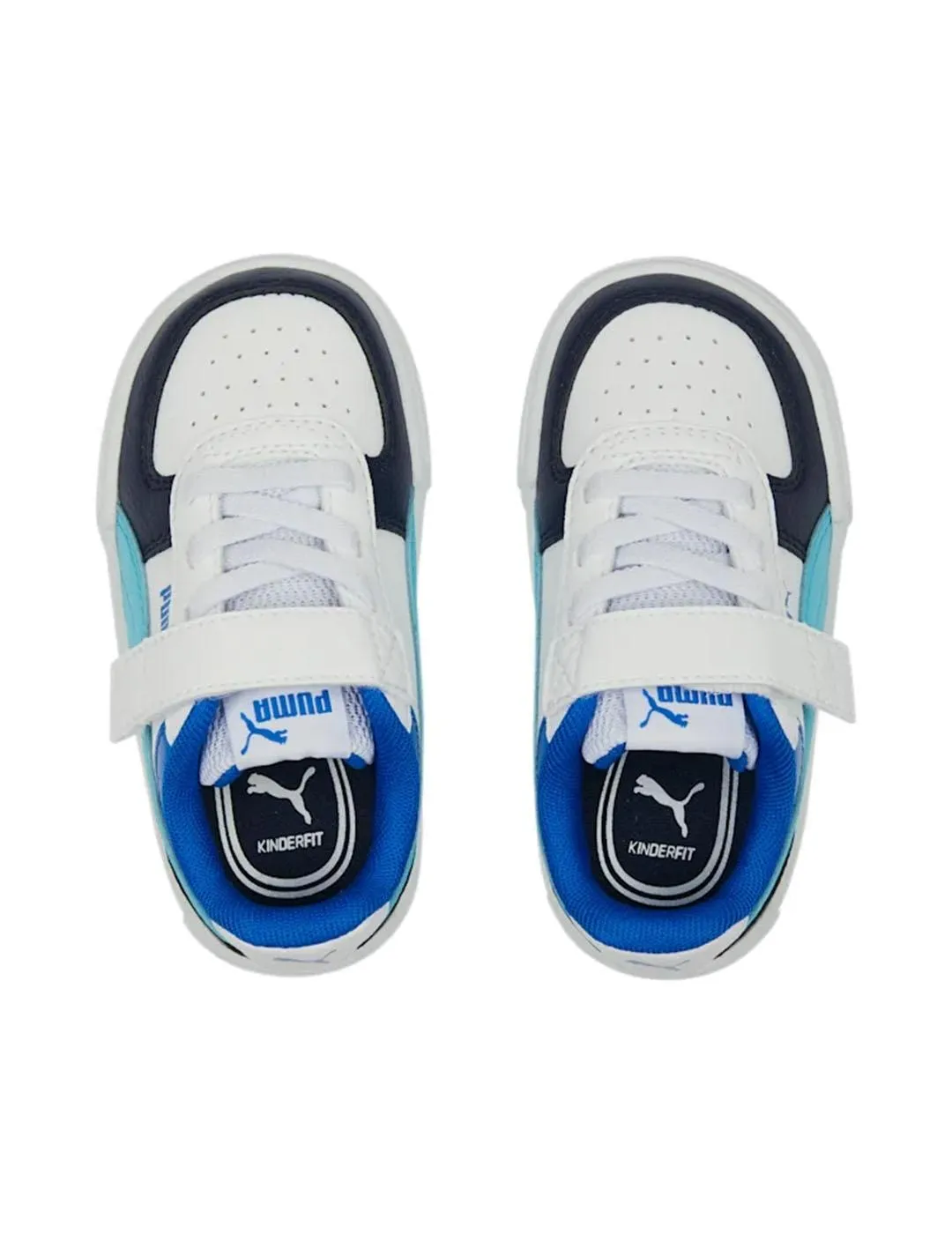 Zapatilla Baby Puma Caven Block Azules