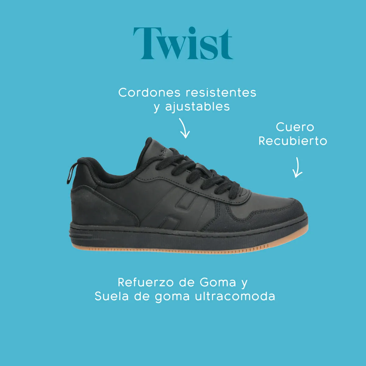 Zapatilla Colegio Twist [39-40]