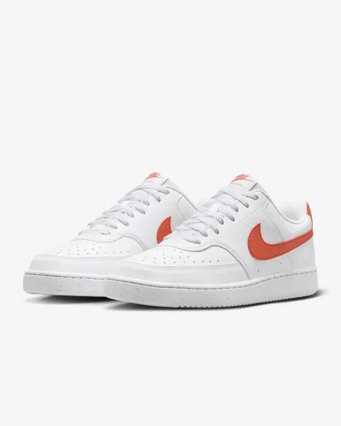 Zapatilla Nike Court Vision Bco/Naranja Hombre