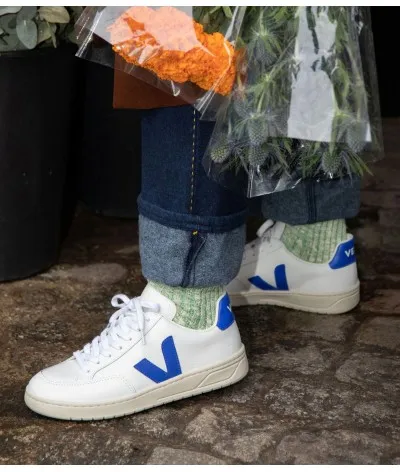 Zapatilla Veja V-12 extra white paros