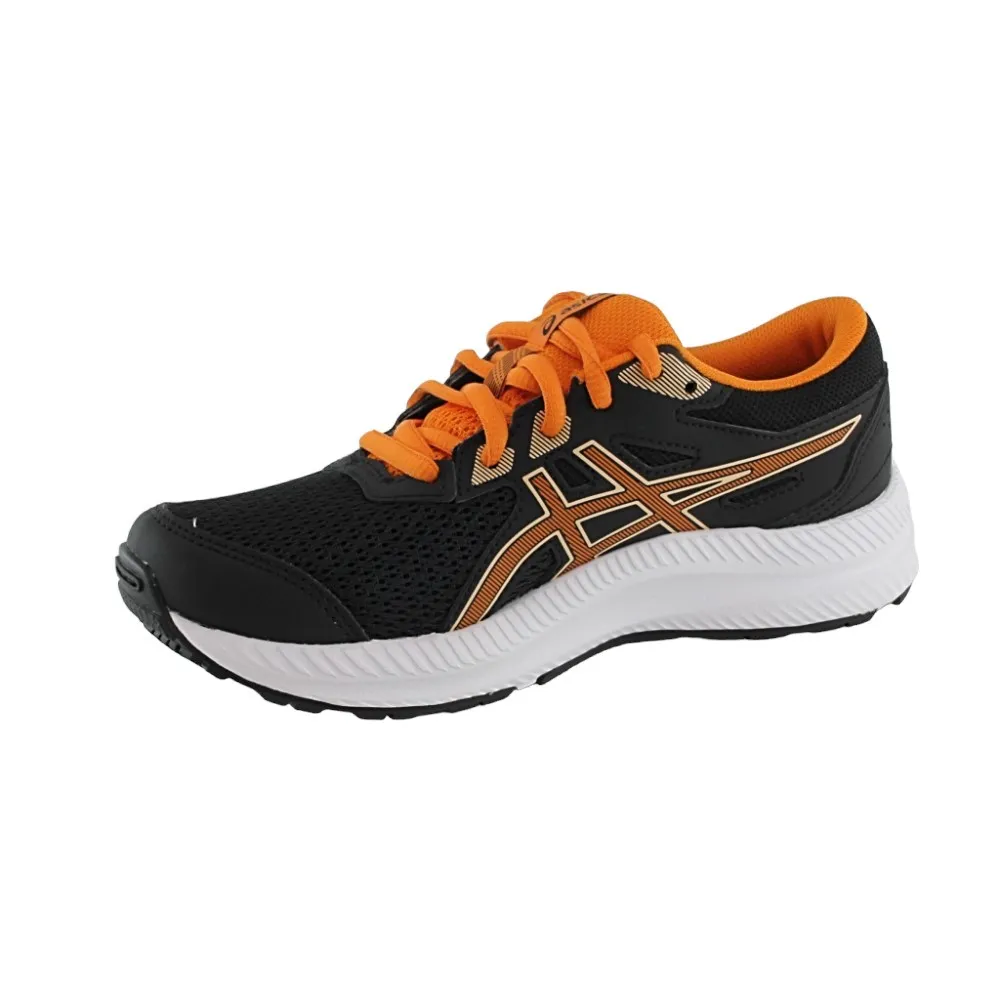 Zapatillas Asics Contend Negro-Naranja c